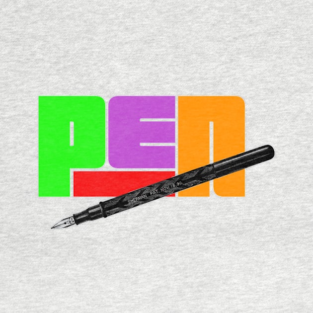 Retro Vintage Pen by missdebi27